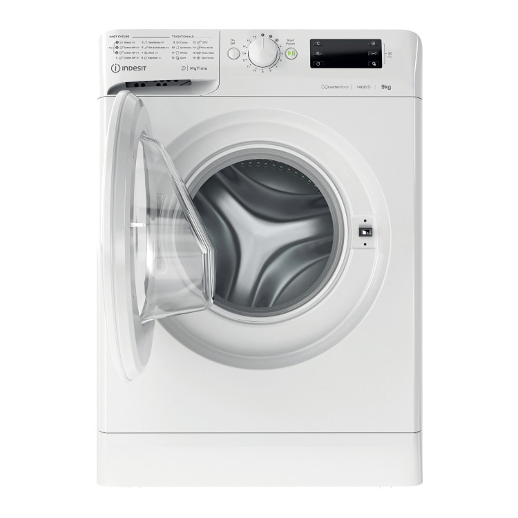 GRADE A1 - Indesit 9kg 1400rpm Freestanding Washing Machine - White