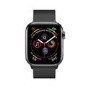 Apple Watch Series 4 GPS + Cellular 44mm Space Black Stainless Steel Case with Space Black Milanese