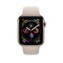 Apple Watch Series 4 GPS + Cellular 44mm Gold Stainless Steel Case with Stone Sport Band