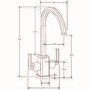 Franke MTXSS Mythos MTX Single Flow Tap in SilkSteel