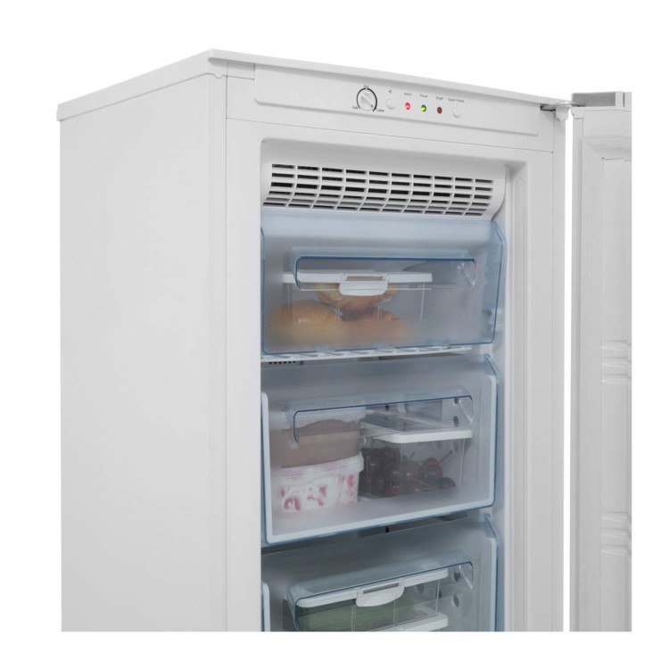 Fridgemaster MTZ55145FF Freestanding upright Freezer White