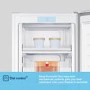 Fridgemaster 165 Litre Freestanding Upright Freezer - White