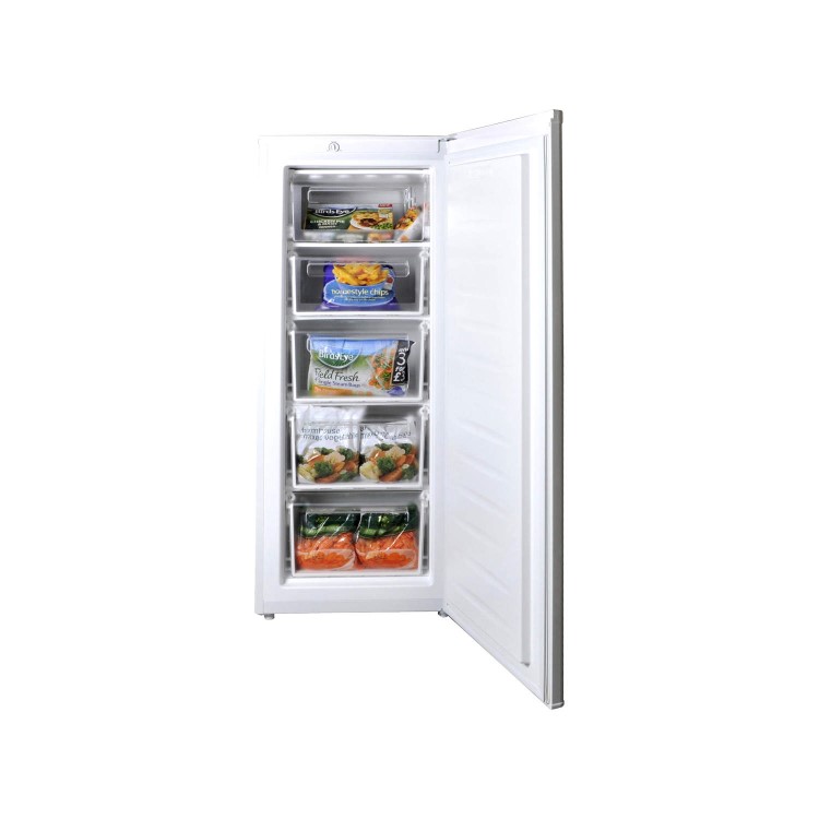 GRADE A3 - Heavy cosmetic damage - Fridgemaster MTZ55160 White 55cm Wide Freestanding Freezer