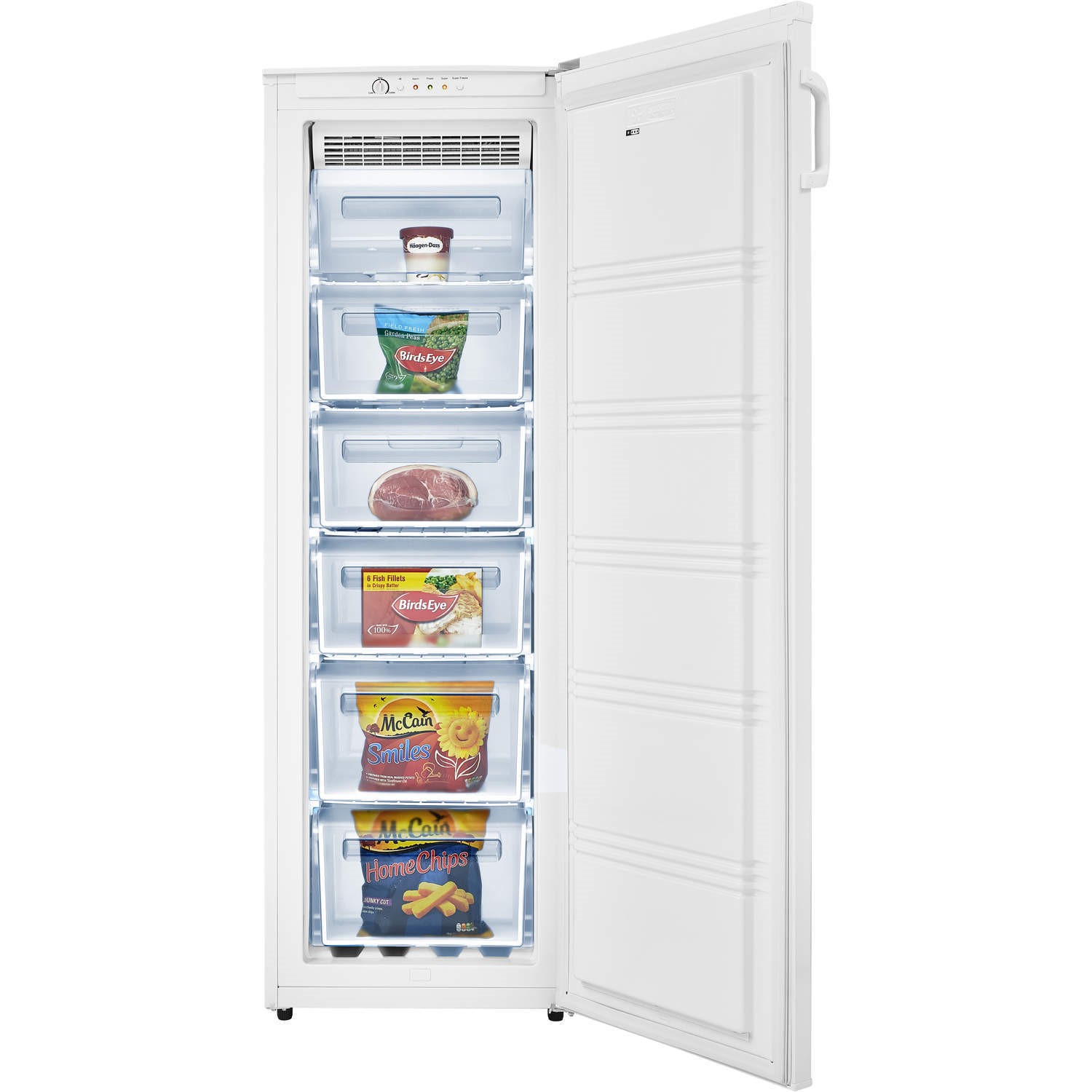 Fridgemaster Mtz55183ff 55cm Wide Frost Free Freestanding Upright