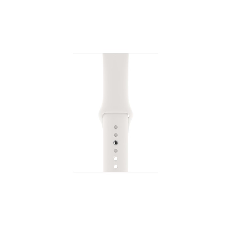 Apple Watch Series 4 GPS 40mm Silver Aluminium Case with White Sport Band