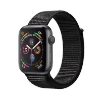 Apple Watch Series 4 GPS 40mm Space Grey Aluminium Case with Black Sport Loop