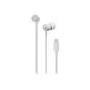 Beats urBeats3 - Satin Silver - Noise Isolating Earphones with Mic - Lightning Connection
