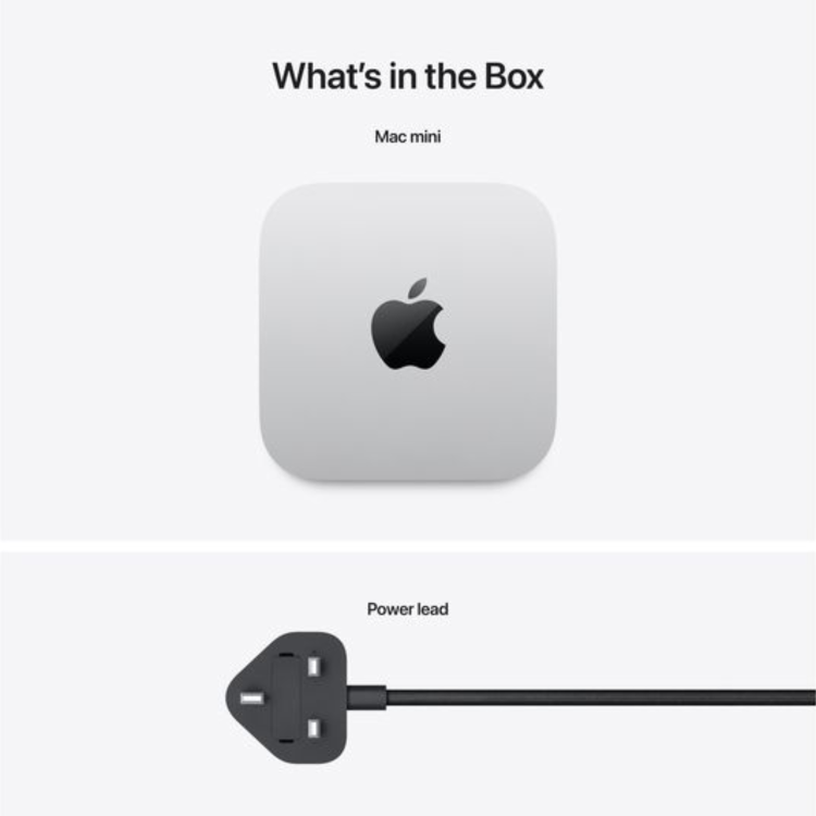 Apple Mac Mini M4 16GB RAM 512GB SSD 10-Core GPU - Silver