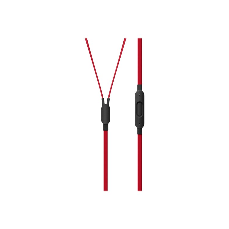Beats urBeats3 - Defiant Black/Red - Noise Isolating Earphones with Mic - 3.5mm Jack Connection