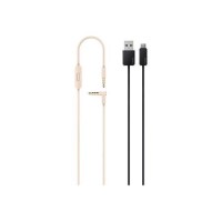 Beats Solo3 - Headphones with mic - on-ear - Bluetooth - wireless - noise isolating - satin gold - for 10.5-inch iPad Pro 9.7-inch iPad 9.7-inch iPad Pro iPhone X Xr Xs Xs Ma