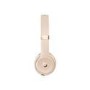 Beats Solo3 - Headphones with mic - on-ear - Bluetooth - wireless - noise isolating - satin gold - for 10.5-inch iPad Pro 9.7-inch iPad 9.7-inch iPad Pro iPhone X Xr Xs Xs Ma