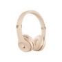 Beats Solo3 - Headphones with mic - on-ear - Bluetooth - wireless - noise isolating - satin gold - for 10.5-inch iPad Pro 9.7-inch iPad 9.7-inch iPad Pro iPhone X Xr Xs Xs Ma