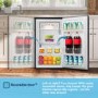 Fridgemaster 92 Litre Freestanding Under Counter Fridge - Black