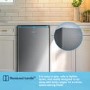 Fridgemaster 92 Litre Freestanding Under Counter Fridge - Silver