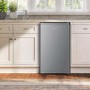 Fridgemaster 92 Litre Freestanding Under Counter Fridge - Silver