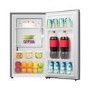 GRADE A2 - Fridgemaster 92 Litre Freestanding Under Counter Fridge - Silver