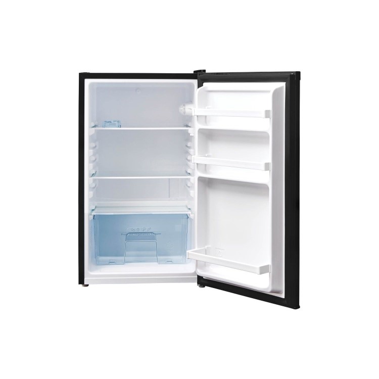 GRADE A3 - Fridgemaster MUL49102B 50cm Wide Freestanding Under Counter Larder Fridge - Black