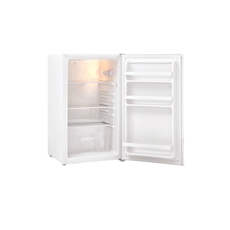 GRADE A1 - Fridgemaster MUL49102 50cm Wide Freestanding Under Counter Larder Fridge - White