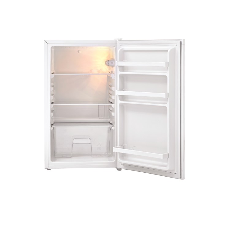 GRADE A1 - Fridgemaster MUL49102 50cm Wide Freestanding Under Counter Larder Fridge - White