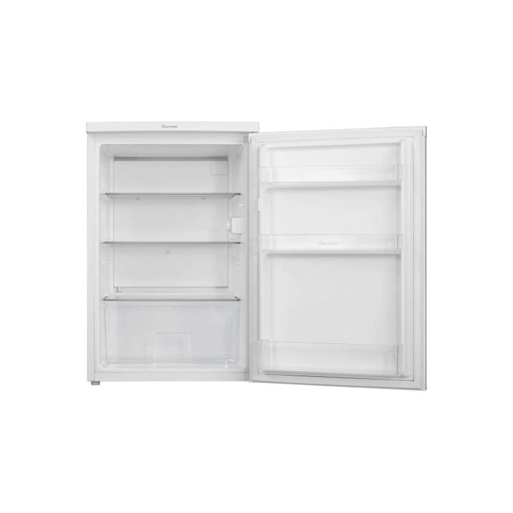 Fridgemaster MUL55137M 85x56cm 130L Under Counter Freestanding Larder Fridge - White