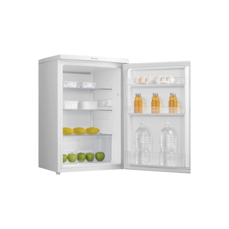 Fridgemaster MUL55137M 85x56cm 130L Under Counter Freestanding Larder Fridge - White