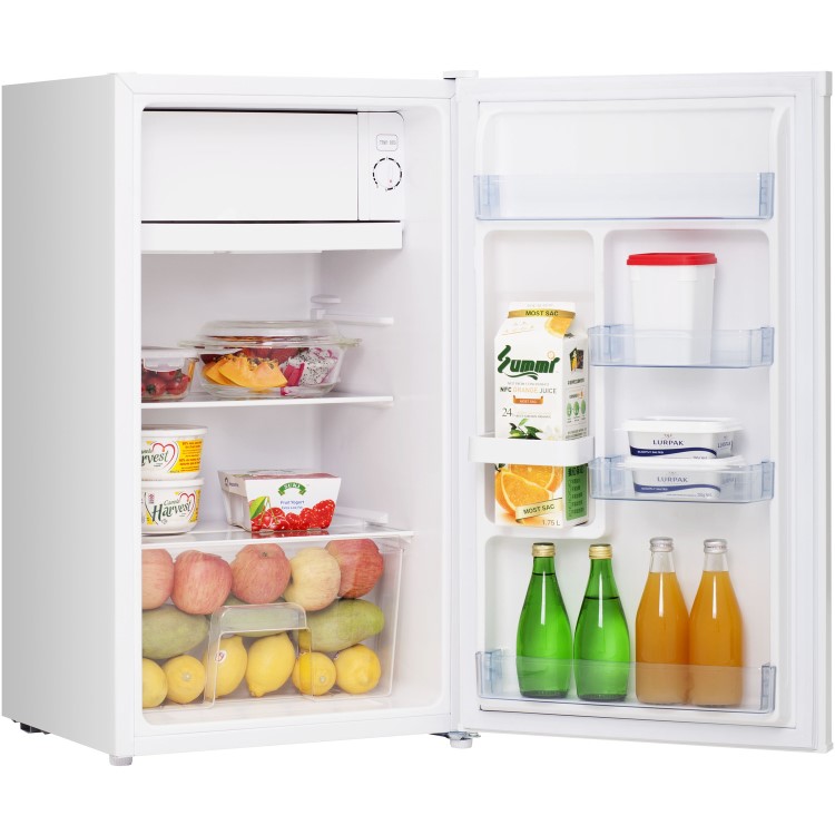GRADE A2 - Fridgemaster MUR4892 48cm Wide Freestanding Under Counter Fridge With Ice Box - White
