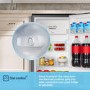 Fridgemaster 82 Litre Freestanding Under Counter Fridge - Silver