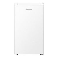 Refurbished Fridgemaster 75 Litre Freestanding Undercounter Larder Fridge - White Refurbished Fridgemaster 75 Litre Freestanding Undercounter Larder Fridge - White