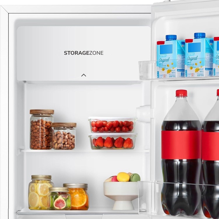 Refurbished Fridgemaster 75 Litre Freestanding Undercounter Larder Fridge - White