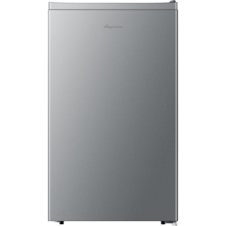 Refurbished Fridgemaster MUR4894MFS Freestanding 94 Litre Under Counter Fridge Silver