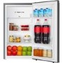Refurbished Fridgemaster MUR4894MFS Freestanding 94 Litre Under Counter Fridge Silver