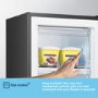 Fridgemaster 61 Litre Freestanding Under Counter Freezer - Black