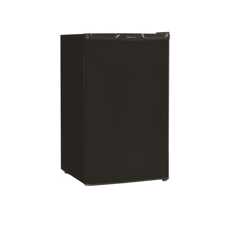 Fridgemaster MUZ4965B 50cm Wide Freestanding Upright Under Counter Freezer - Black