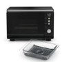 Ninja CRISPi 5.2L Microwave Air Fryer & Oven – Black  3-in-1 Multi-Function Cooker