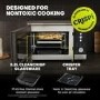 Ninja CRISPi 5.2L Microwave Air Fryer & Oven – Black  3-in-1 Multi-Function Cooker