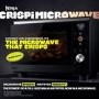 Ninja CRISPi 5.2L Microwave Air Fryer & Oven – Black  3-in-1 Multi-Function Cooker