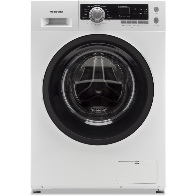 Refurbished Montpellier MW1045W Freestanding 10KG 1400 Spin Washing Machine White