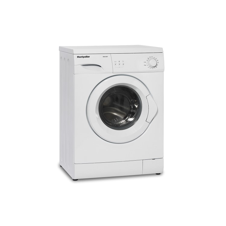GRADE A2 - Montpellier MW5100P 5kg 1000rpm  Freestanding Washing Machine White