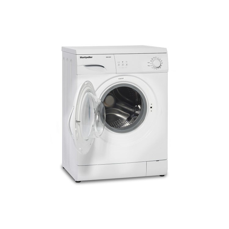 GRADE A2 - Montpellier MW5100P 5kg 1000rpm  Freestanding Washing Machine White