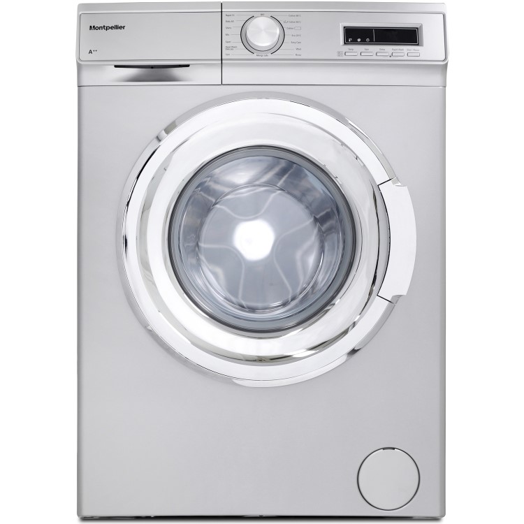 Montpellier MW7140S 7kg 1400rpm  Freestanding Washing Machine - Silver