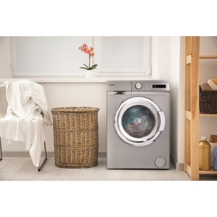 Montpellier MW7140S 7kg 1400rpm  Freestanding Washing Machine - Silver