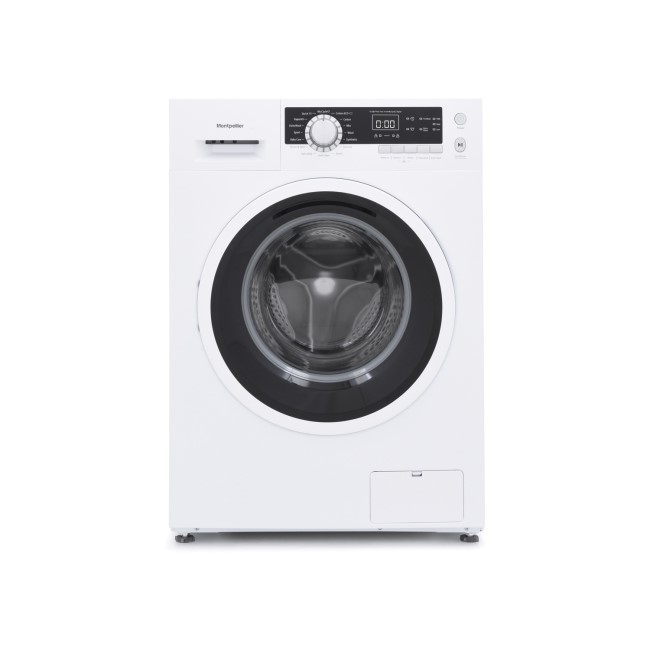 Montpellier MW8140P 8kg 1400rpm Freestanding Washing Machine - White