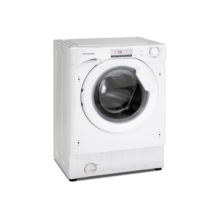GRADE A3 - Montpellier MWBI8014 8kg 1400rpm Integrated Washing Machine - White