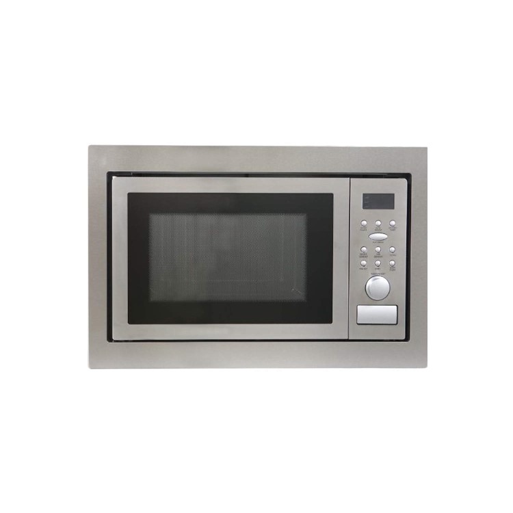 Montpellier MWBI90025 900W 25L Built-In Microwave Oven With Grill Stainless Steel