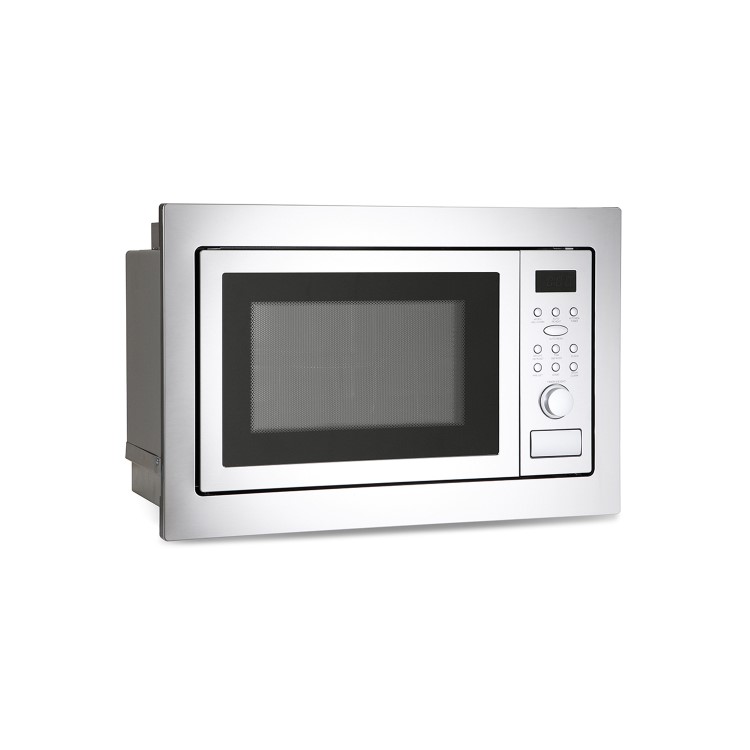 Montpellier MWBI90025 900W 25L Built-In Microwave Oven With Grill Stainless Steel