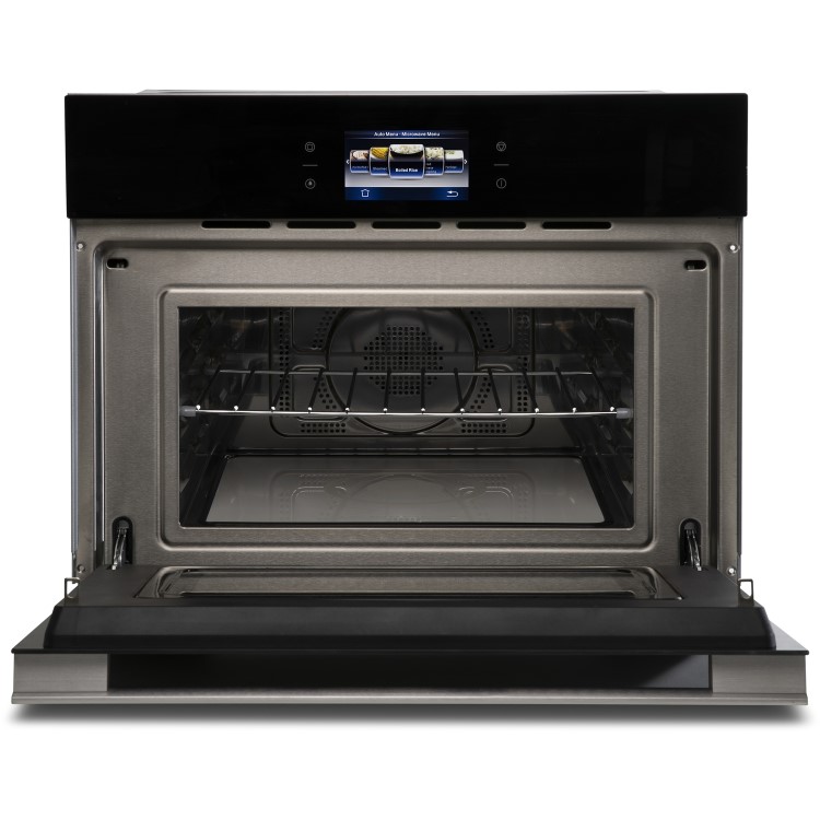 Galanz MWBIUK001B 32L 900W Built-in Combination Microwave Oven With Flatbed Cavity & Colour LCD Touch Screen Display - Black