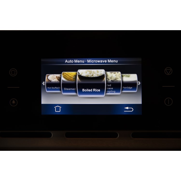 Galanz MWBIUK002SS 32L 900W Built-in Combination Microwave Oven With Flatbed Cavity & Colour LCD Touch Screen Display - Stainless Steel