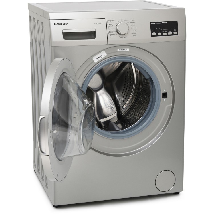 Montpellier MWD7512LS 7kg Wash 5kg Dry 1200rpm Freestanding Washer Dryer - Silver