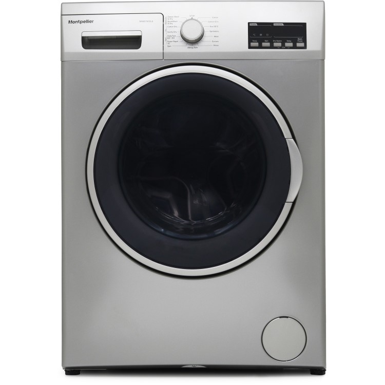 Montpellier MWD7512LS 7kg Wash 5kg Dry 1200rpm Freestanding Washer Dryer - Silver