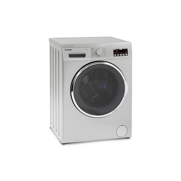Montpellier MWD7512S 7kg Wash 5kg Dry 1200rpm Freestanding Washer Dryer-Silver
